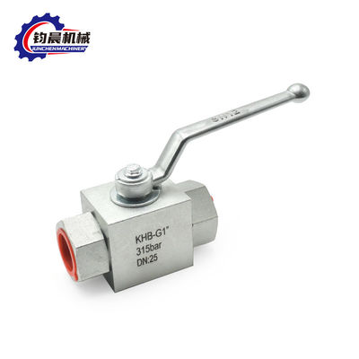 KHB-G1'' 315bar DN 25 Valvola a sfera ad alta pressione per gas/acqua/olio ad alta temperatura
