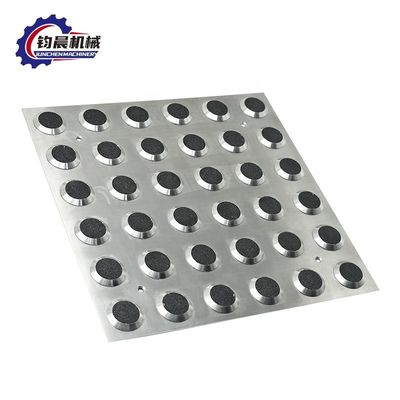 Striscia tattile in acciaio inossidabile per indicatori tattili di design moderno