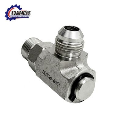 Hexagon Head Acciaio al carbonio 90 gradi gomito flange di connessione di pressione filo tubo giunto