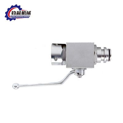 Valvola a sfera idraulica ad alta pressione in acciaio inossidabile 1/4&quot;-11/4&quot; per gas/acqua/olio