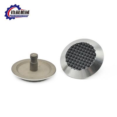 Moderno design in acciaio inossidabile pavimentazione tattile piastrella tattile per gli indicatori ciechi Stud