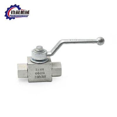 Dimensione del portamento di Zweiwege-Kugel Hahn KHB-G1/4 Serie Hydraulischer